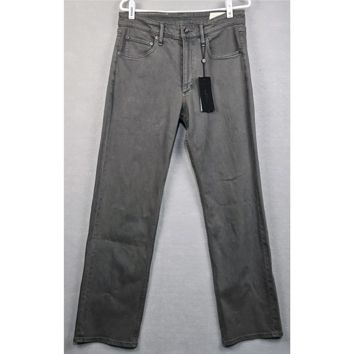 Rag Bone Fit 4 Straight Jeans 2 Way Men`s Stretch Xander Mens 30x32 Gray