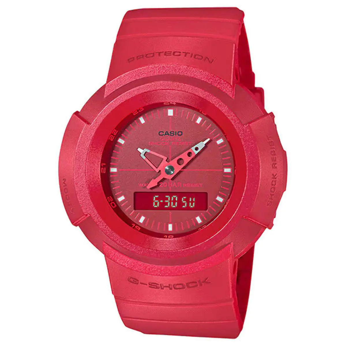G-shock AW-500BB-4E Red Analog/digital Watch by Casio