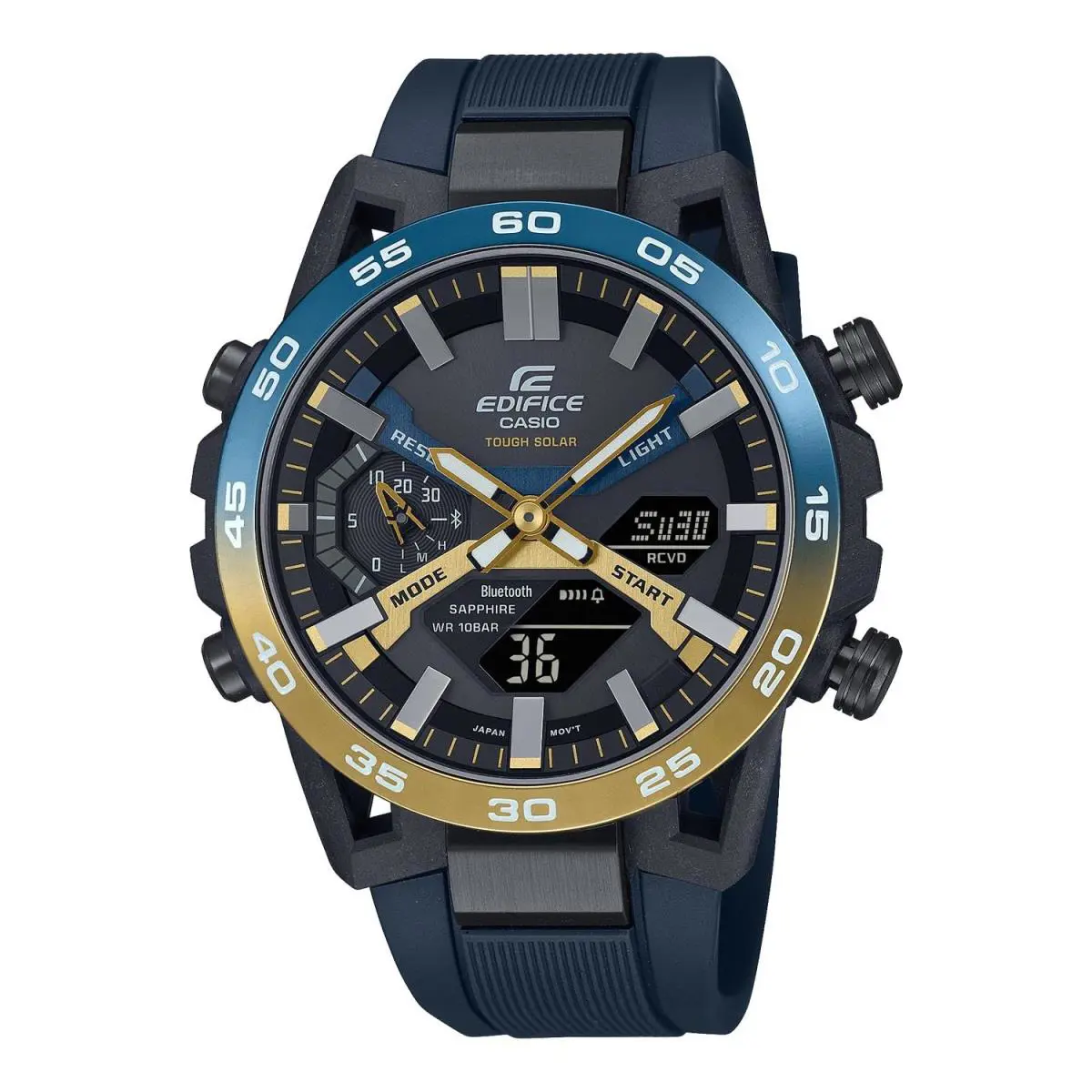 Casio ECB-2000YNP-1AJF Edifice Nighttime Drive Men Watch