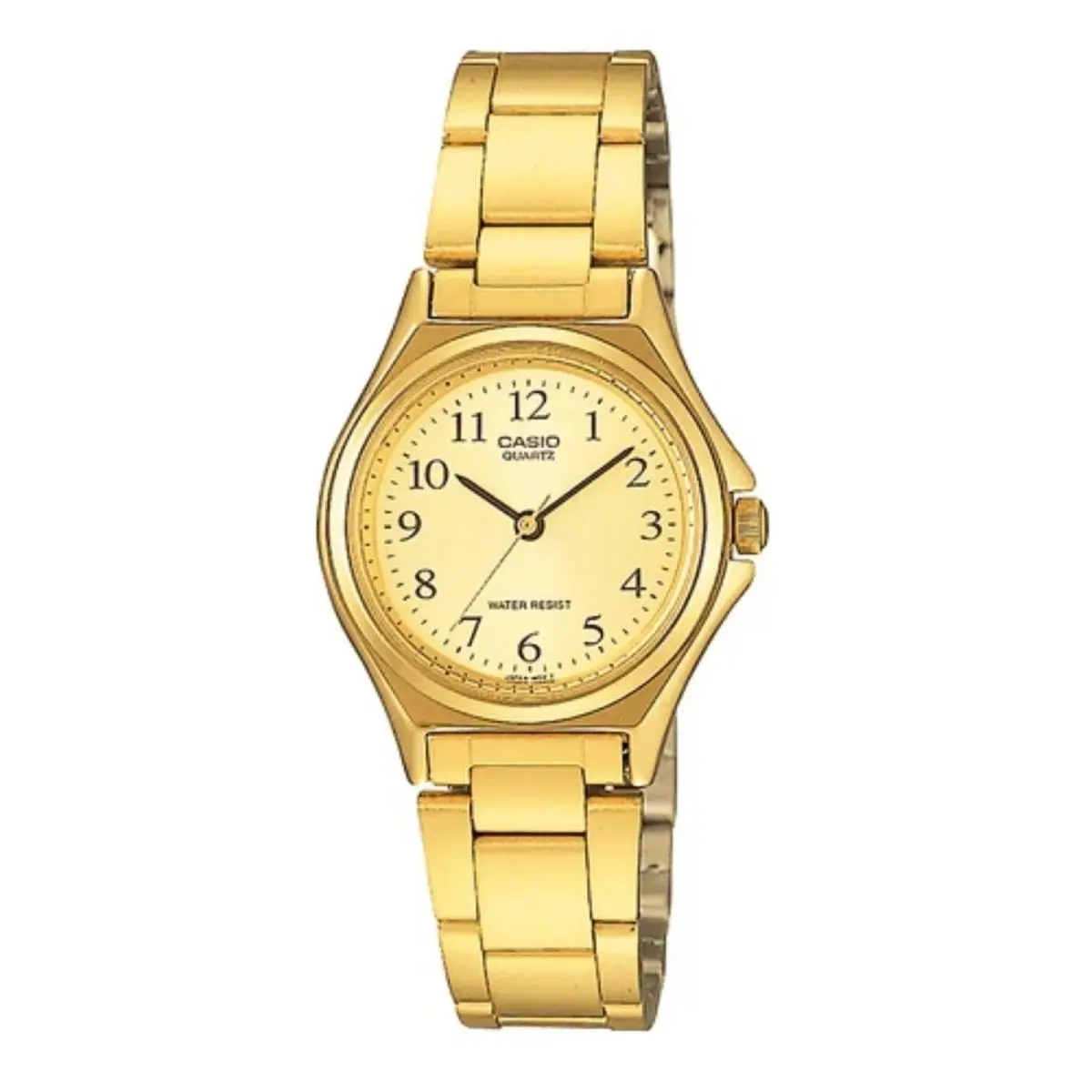 Women’s Gold Dial Analog Watch with Gold Bracelet - LTP-1130N-9B by Casio