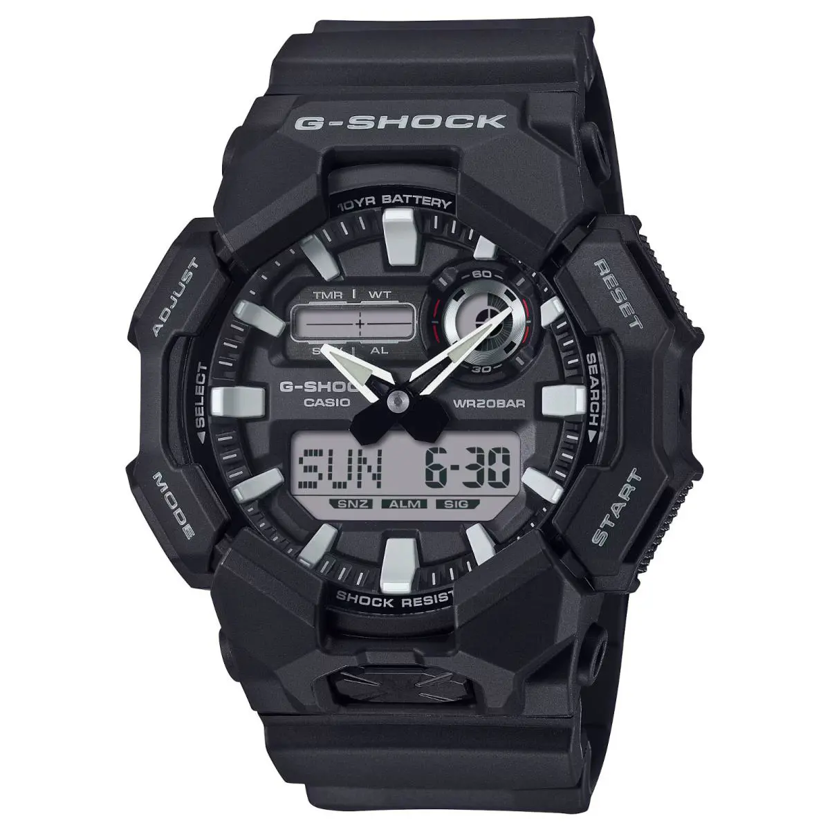 G-shock Analog-digital GA010 Series - 110Yr Battery Watch - GA-010-1A by Casio