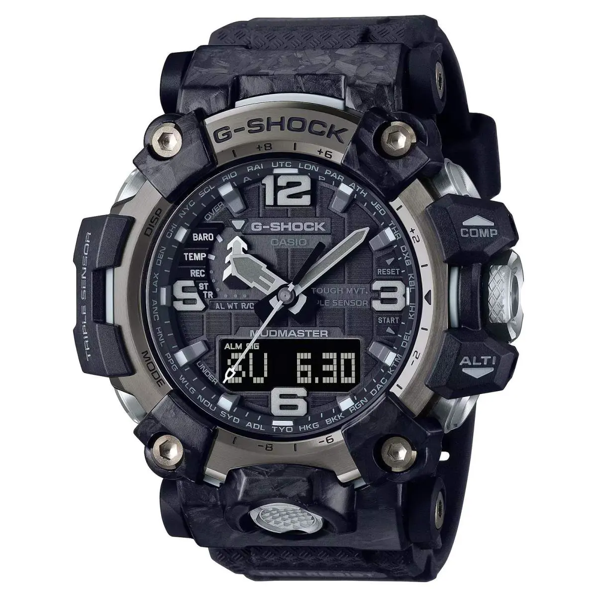 G-shock GWG-2000-1A1 Mudmaster Black Master OF G Men`s Watch by Casio