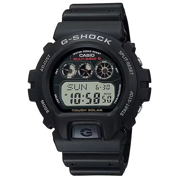 Casio G-shock GW6900-1 Digital Watch 6900 Series Tough Solar Atomic Timekeeping