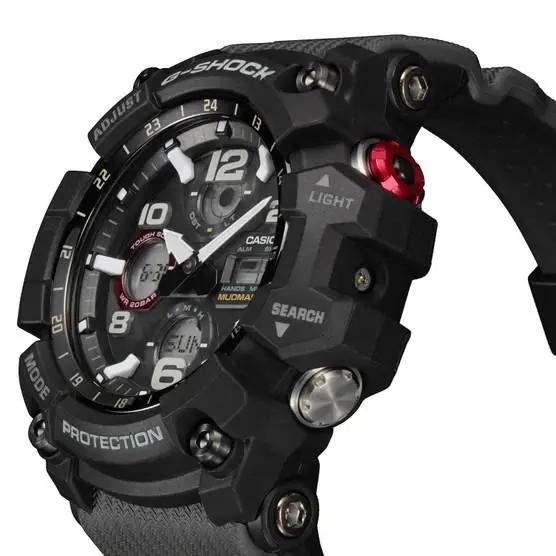Master of G G-shock Mudmaster Analog Digital Men`s Solar Power Watch by Casio