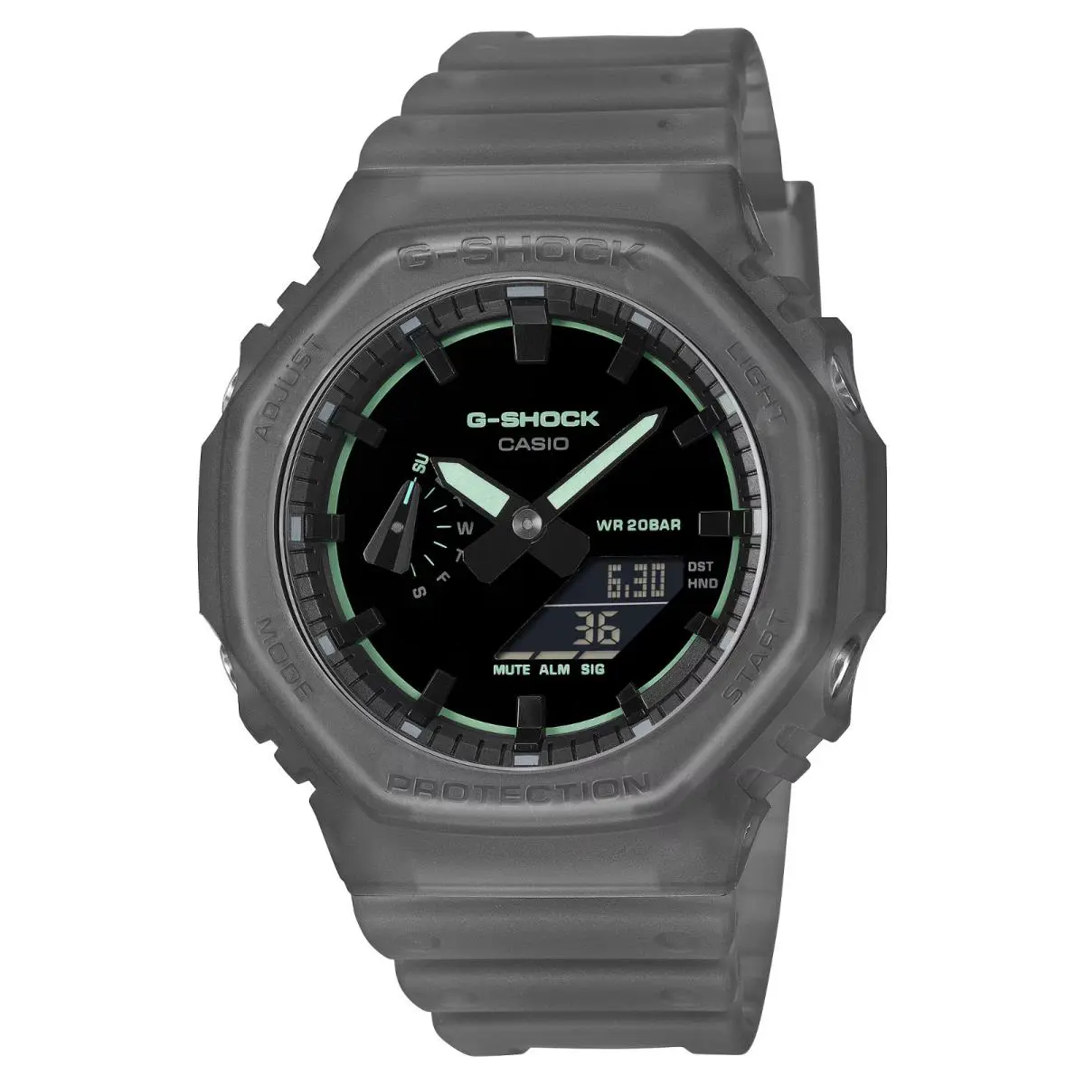 G-shock Ana-digital Black Dial Resin Men`s Watch GA2100K-1A by Casio