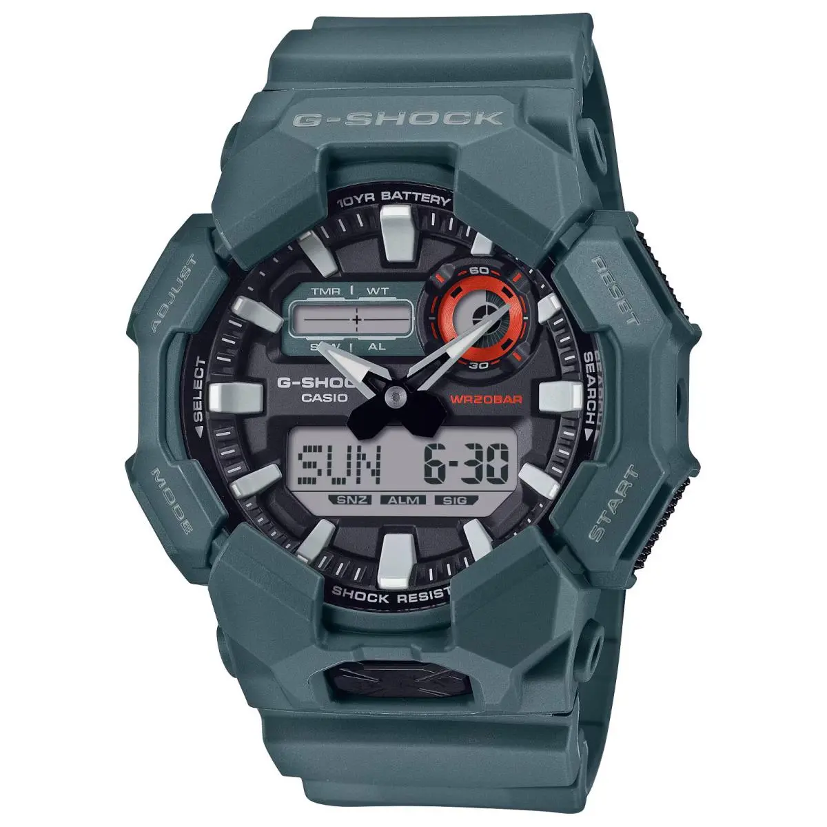 Casio G-shock Analog-digital GA010 Series - 10 Yr Battery Watch - GA-010-2A