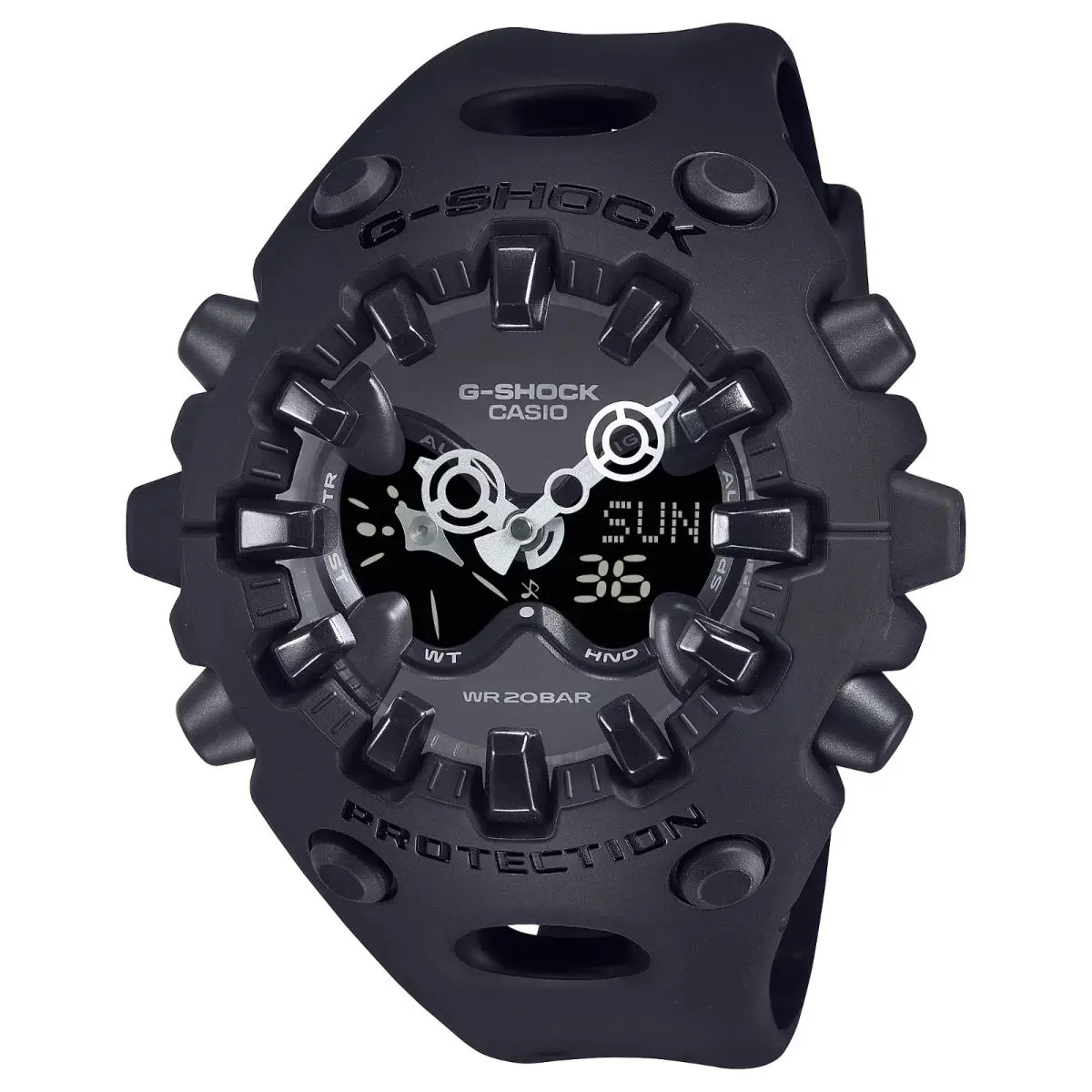 Casio G-shock GAV01-1A Analog Digital Watch GA-V01 Series Black 200M