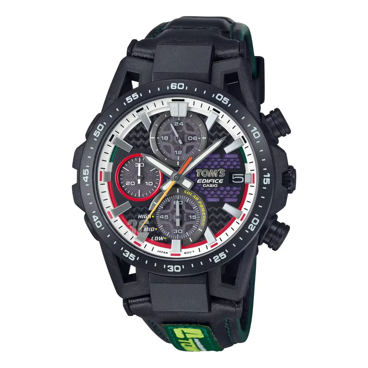 Casio Edifice x Tom`s Toyota Jdm Motorsports Limited Edition Watch EFSS641TMS-1A