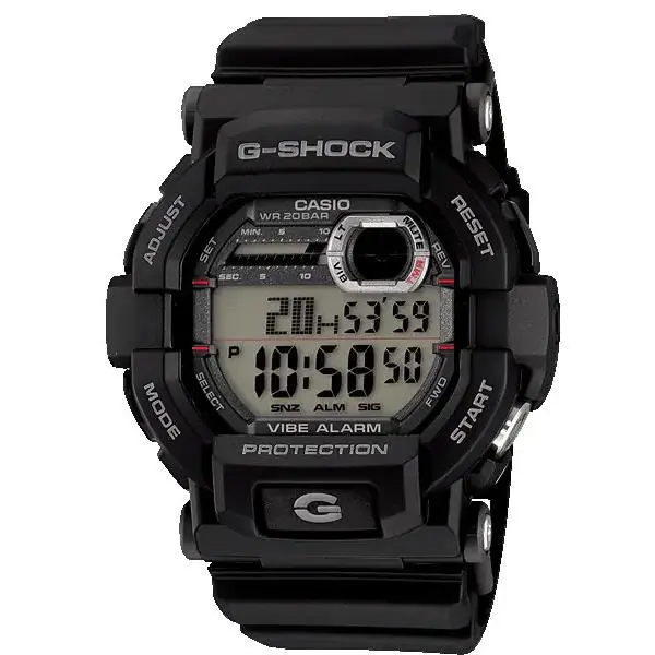 Casio G-shock GD350-1 Digital Watch GD-350 Series Black 200M Shock Resist