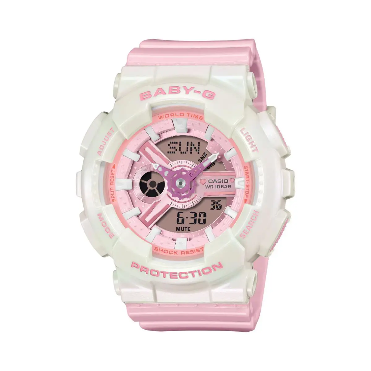 Casio Baby-g BA110PD-4A Analog Digital Watch BA-110 Series Pink Women