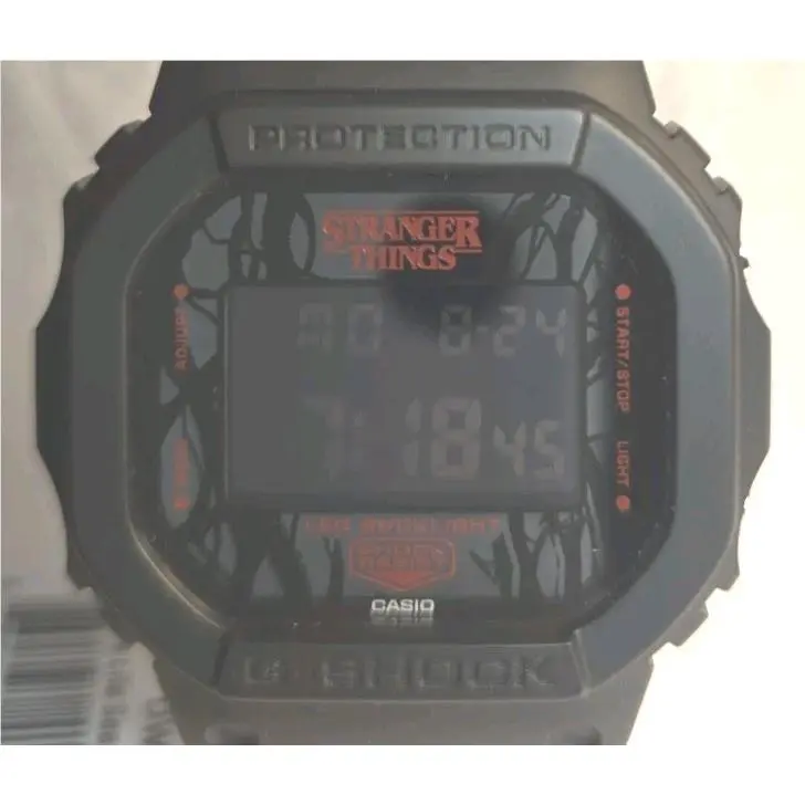 G-shock DW-5600STT-1CR Stranger Things Collab Netflix 2025 Limited by Casio