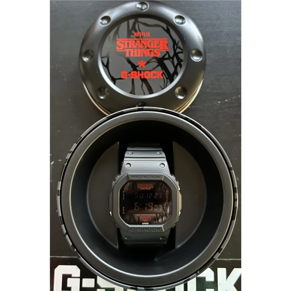 G-shock x Stranger Things DW-5600STT-1CR • Ships From Usa by Casio