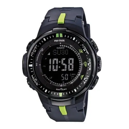 Casio Protrek Triple Sensor Multiband 6 Solar Men`s Watch PRW-3000-2 PRW3000 2