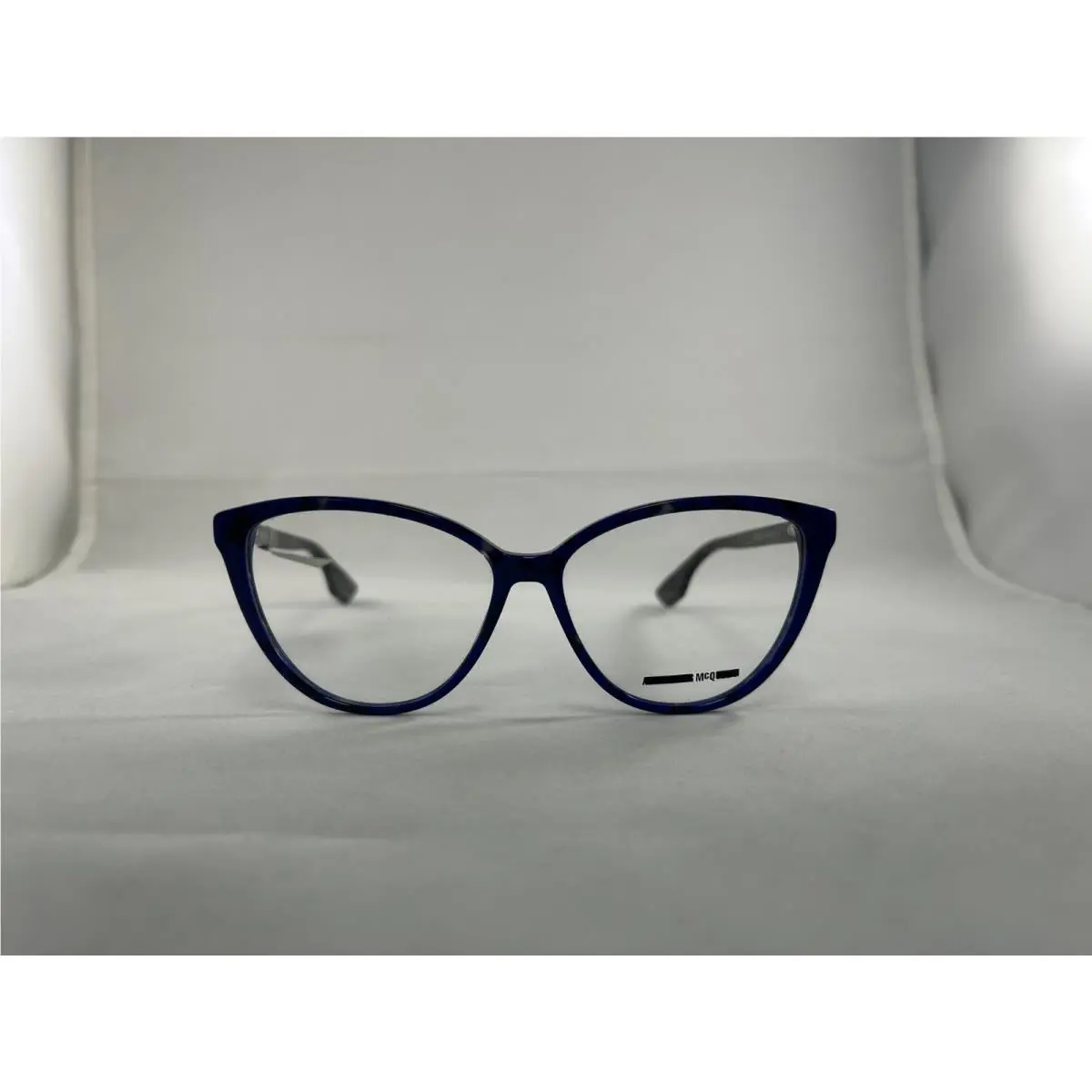 Mcqueen MQ0063O Eyeglasses 002 Women Blue Tortoise Cat Eye 54 14-145 cc