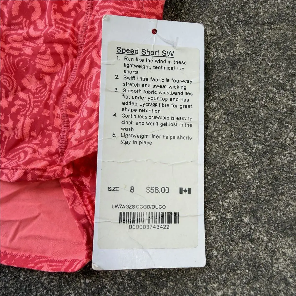 Lululemon clothing - Orange, Pink 5