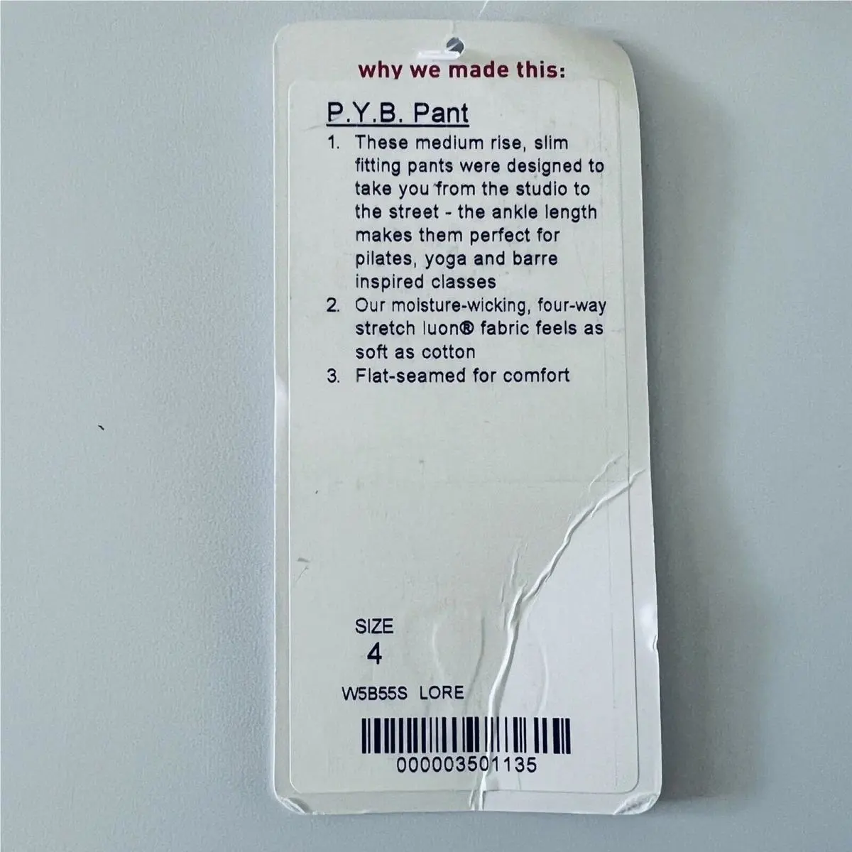 Lululemon clothing - Red 5