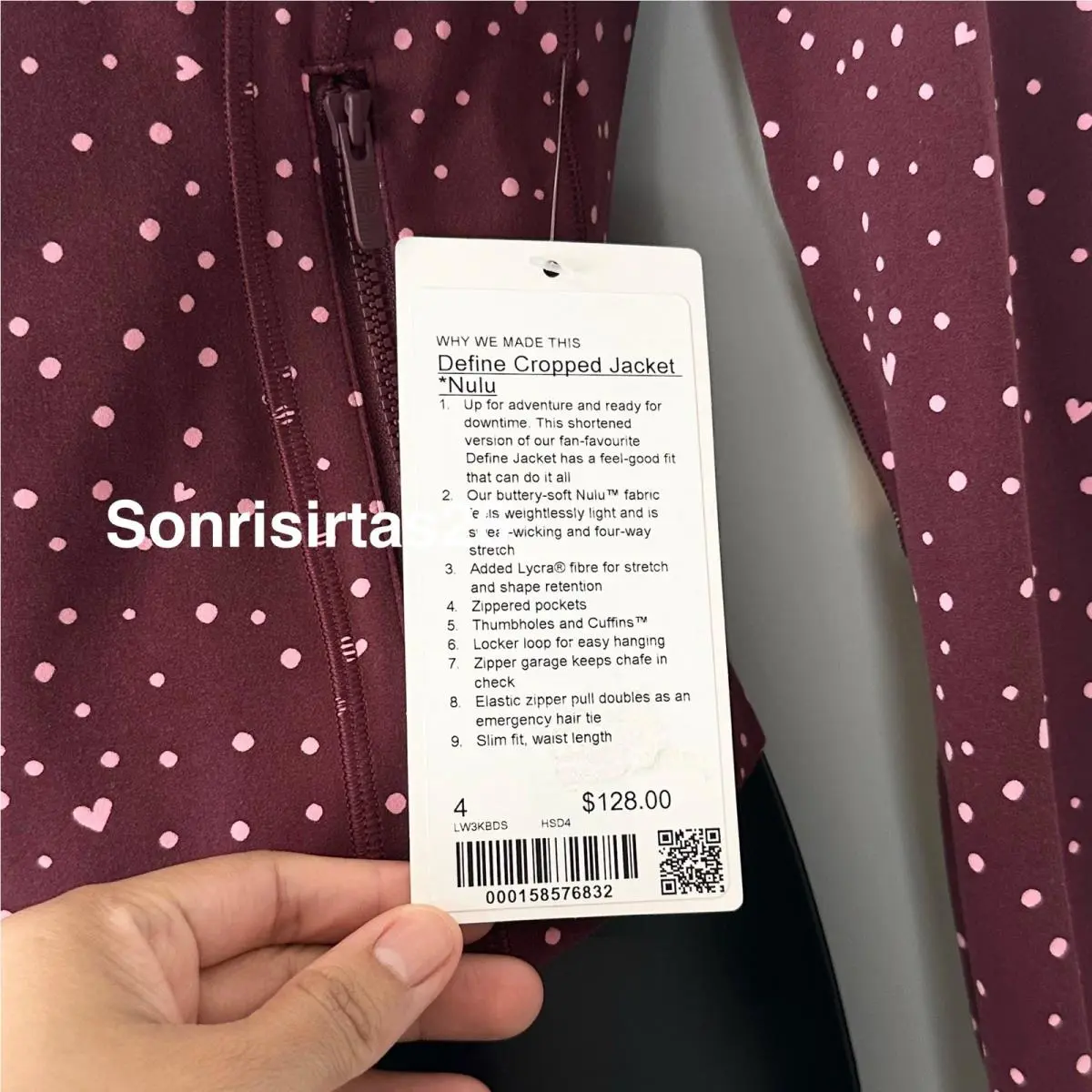 Lululemon clothing - Lululemon define jacket - define jacket - Burgundy Pink 6