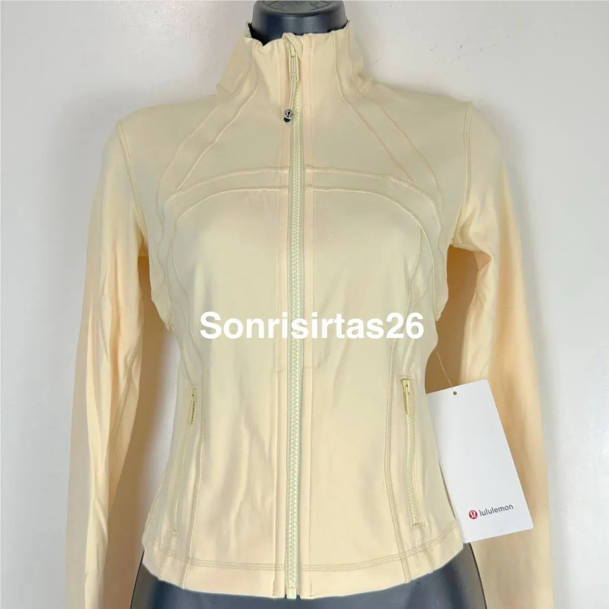 Lululemon clothing - Lululemon define cropped jacket - define cropped jacket - Butter Cream 2