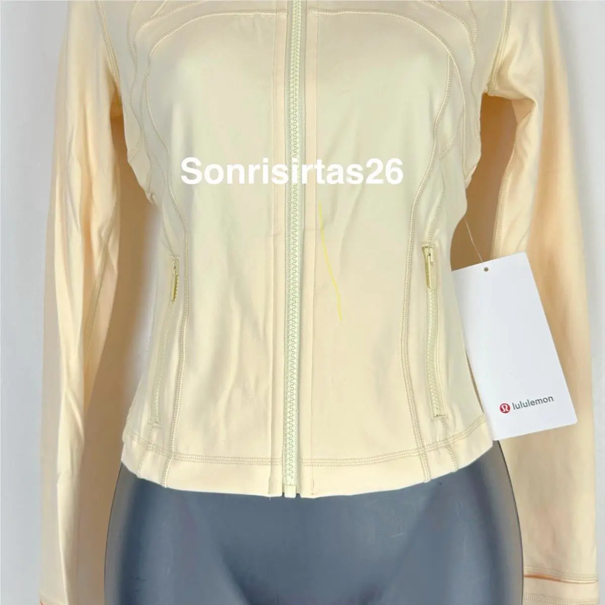 Lululemon clothing - Lululemon define cropped jacket - define cropped jacket - Butter Cream 5