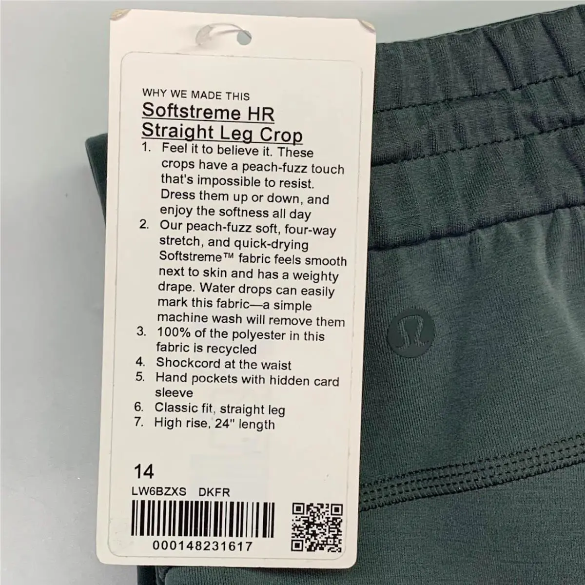 Lululemon clothing - Green 5