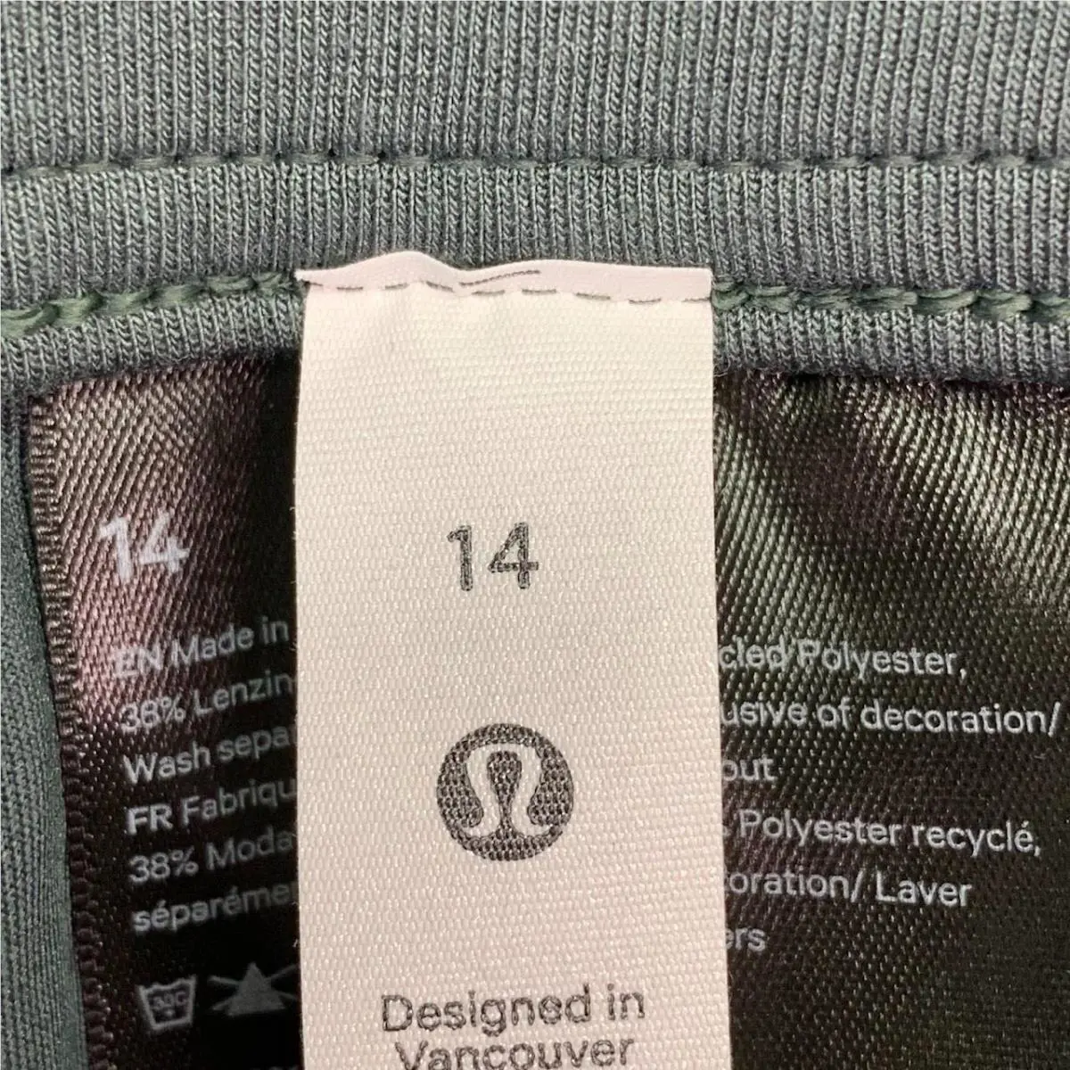 Lululemon clothing - Green 7