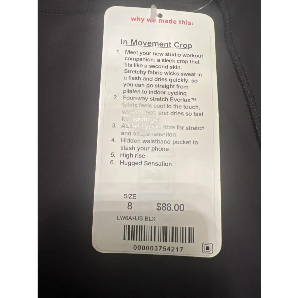 Lululemon clothing - Black 4