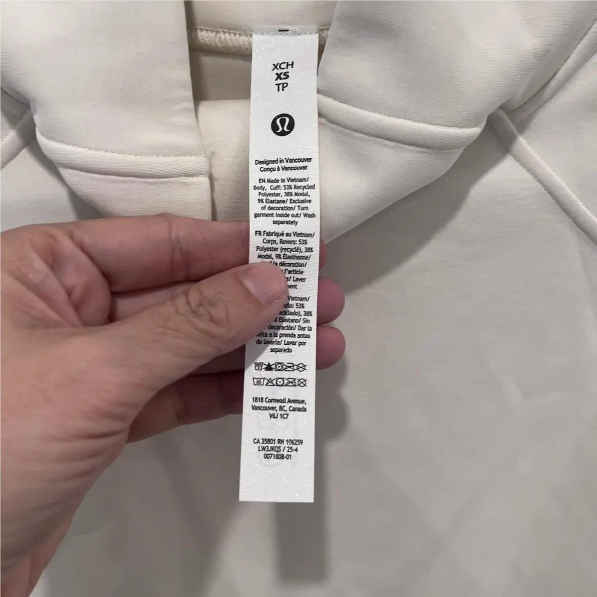 Lululemon clothing - Ivory 2