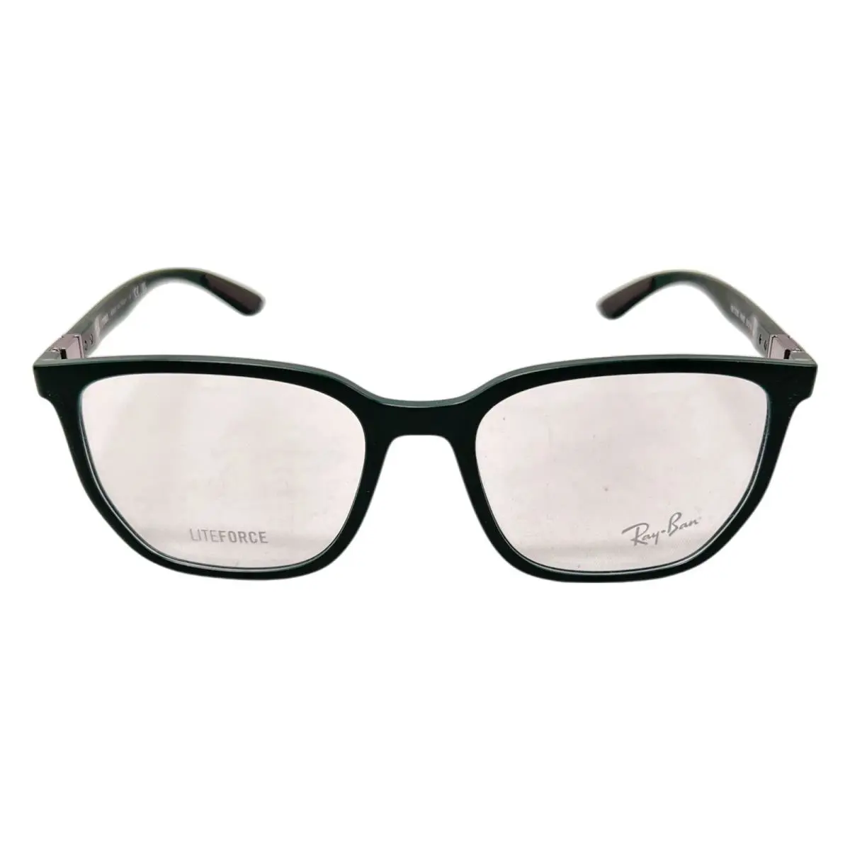 Ray-ban RX7235 Square Eyeglass Frames 55mm Sand Green by Ray-Ban