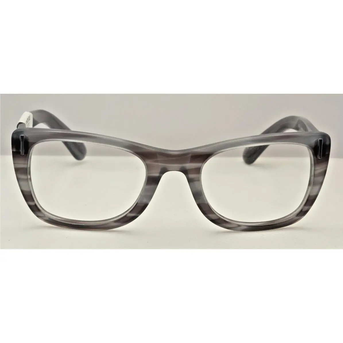 Ray Ban RB 2248 Striped Gray Eyeglasses Frame 52-22-145 No Case E35