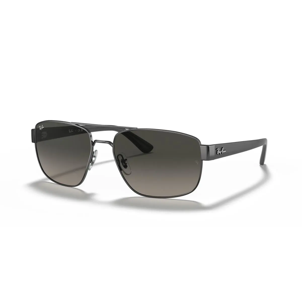 Ray-ban RB3663 Polished Gunmetal/grey Gradient 60 mm Sunglasses RB3663 004/71 60