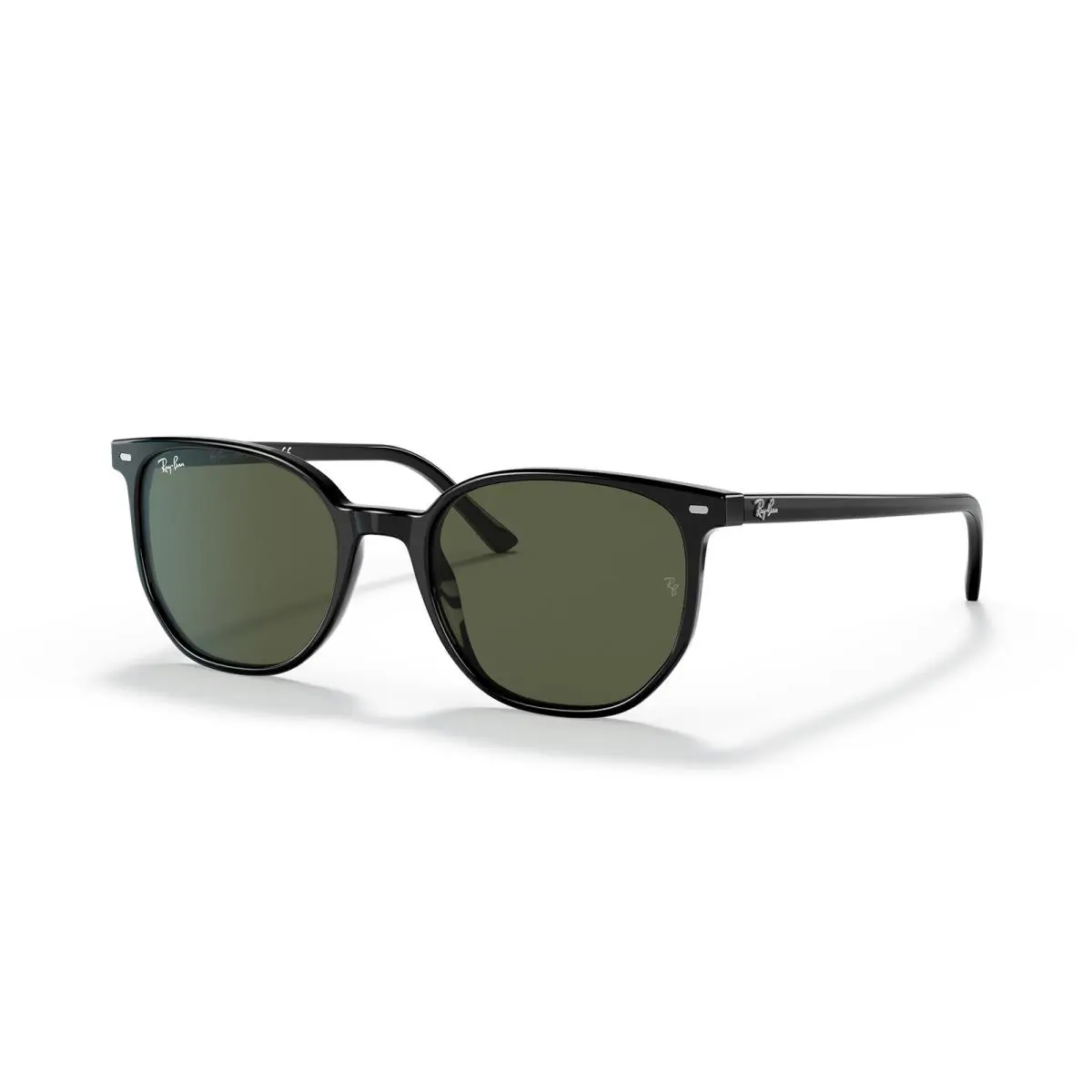 Ray-ban Elliot Polished Black/G-15 Green 52 mm Sunglasses RB2197 901/31 52-19