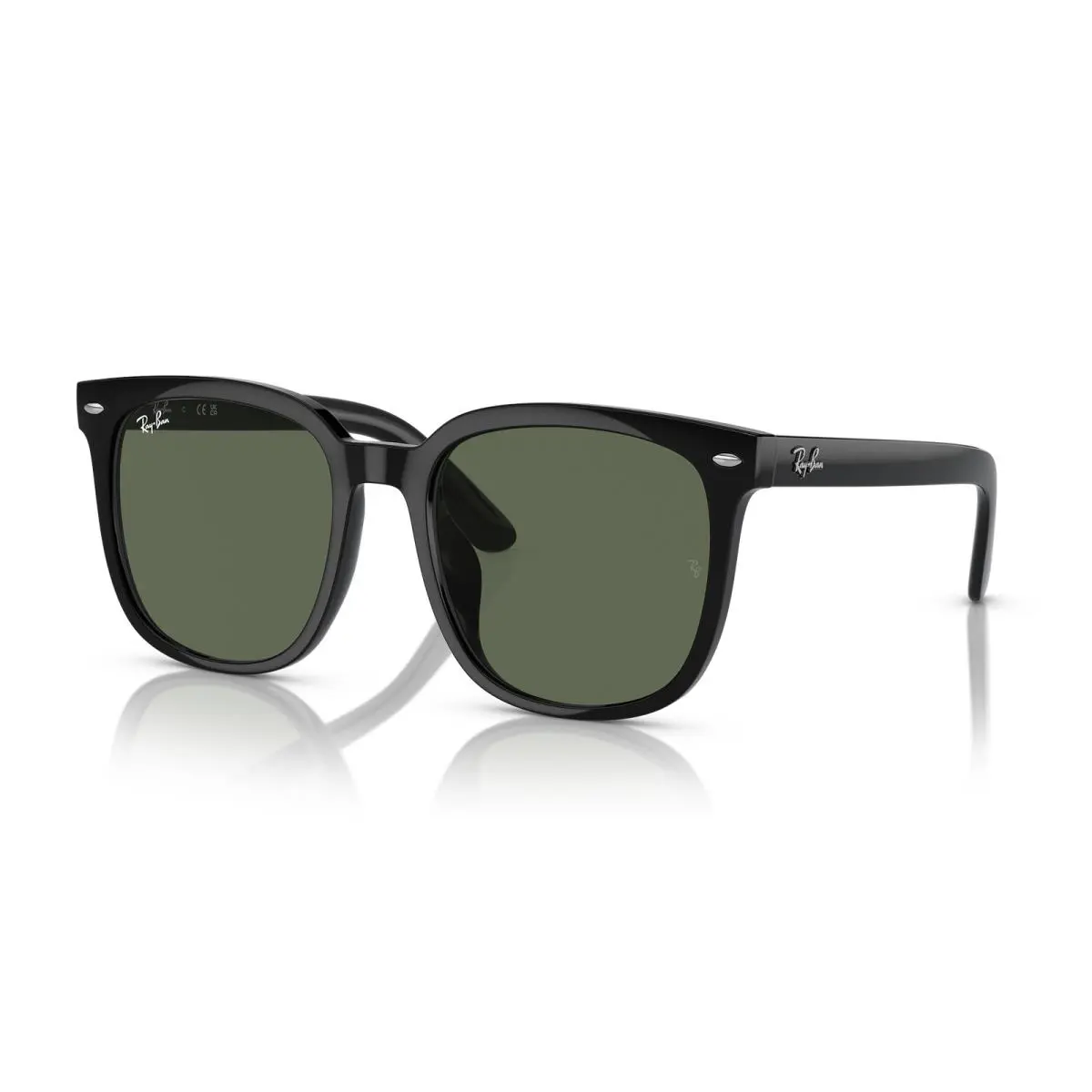 Ray-ban RB4401D Polished Black/dark Green 57 mm Sunglasses RB4401D 601/71 57-20 by Ray-Ban