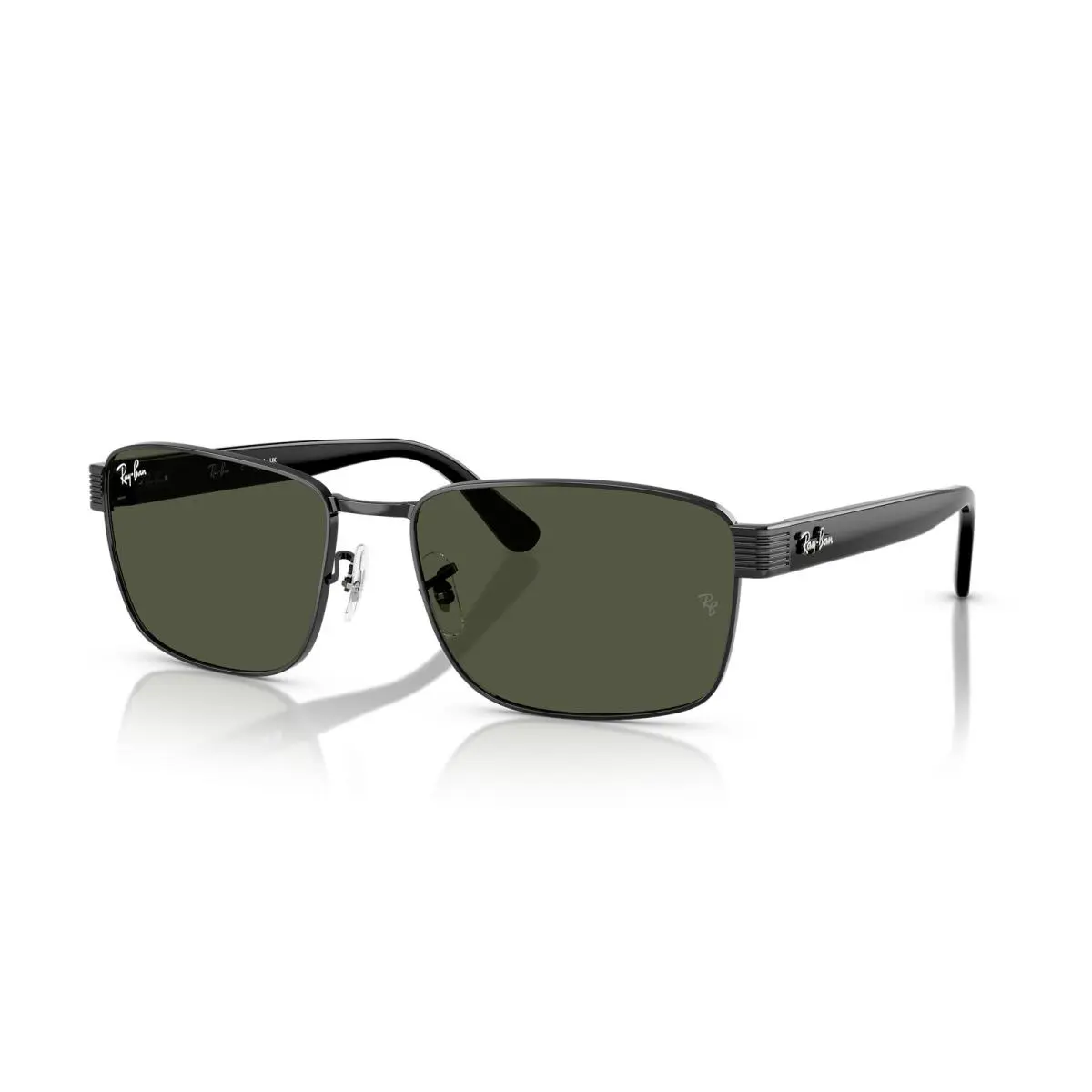 Ray-ban RB3750 Polished Black/G-15 Green 62 mm Sunglasses RB3750 002/31 62-18
