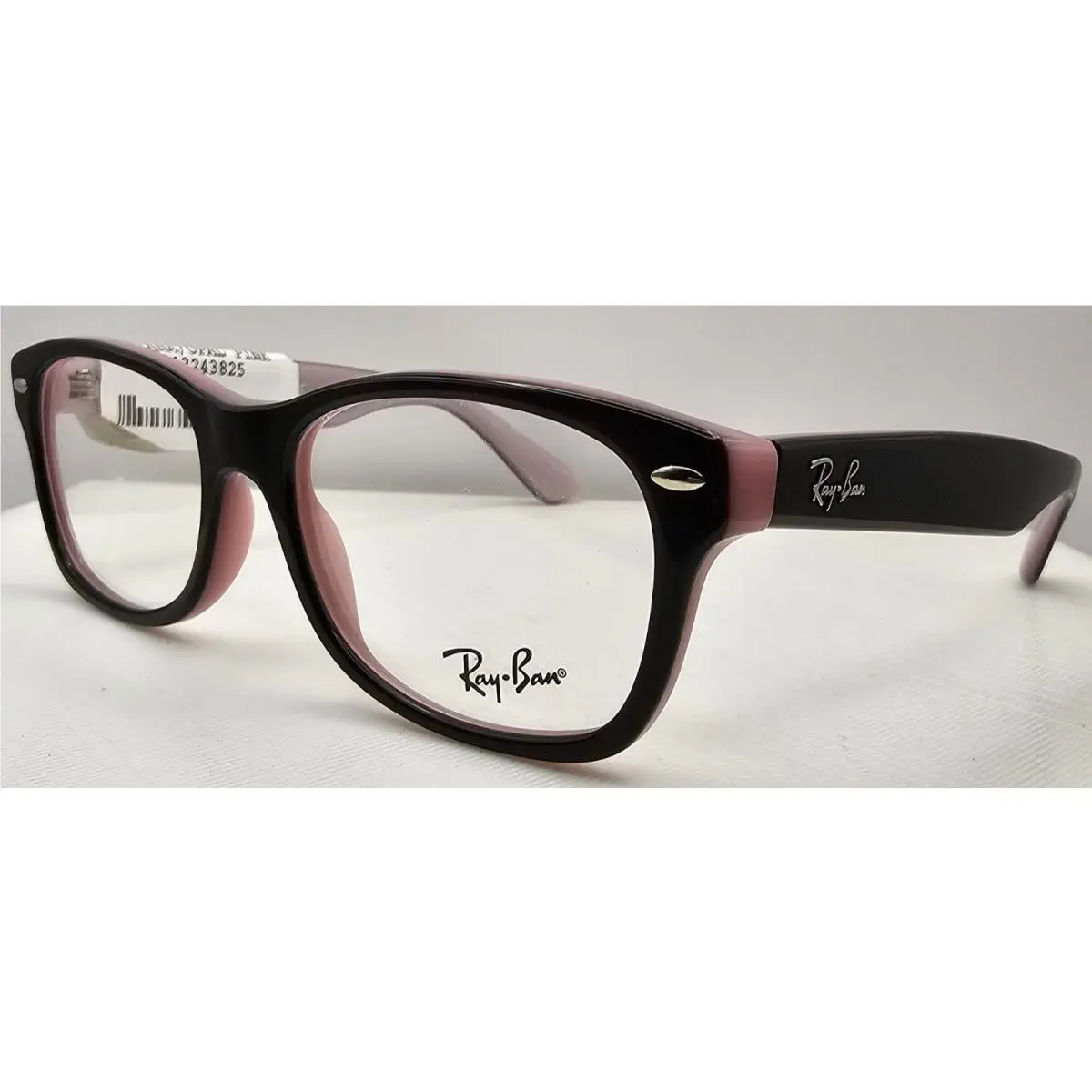 Ray-ban RB1528 3580 Havana Opal Pink Eyeglasses Frame Junior 48-16-130 E25