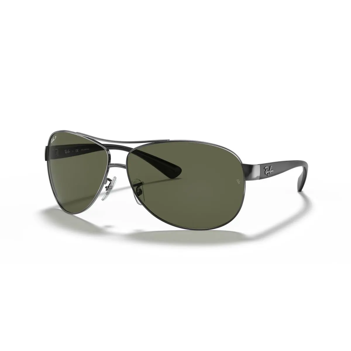 Ray-ban RB3386 Gunmetal/G-15 Green Polarized 67mm Sunglasses RB3386 004/9A 67-13