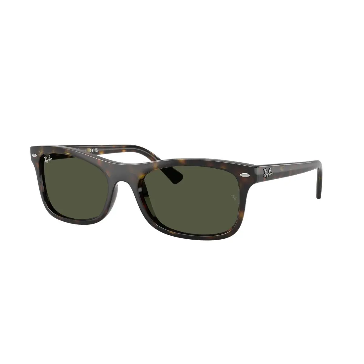 Ray-ban RB2226 Polished Havana/green 57 mm Sunglasses RB2226 710/31 57-20 by Ray-Ban