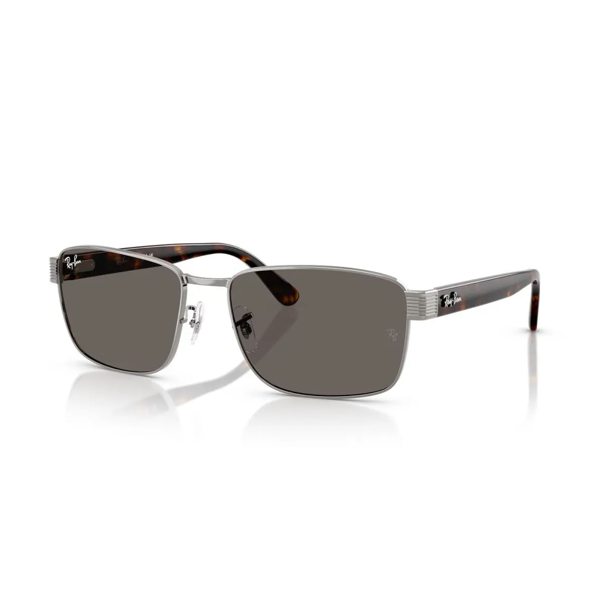 Ray-ban RB3750 Polished Gunmetal/dark Grey 62 mm Sunglasses RB3750 004/B1 62-18 by Ray-Ban