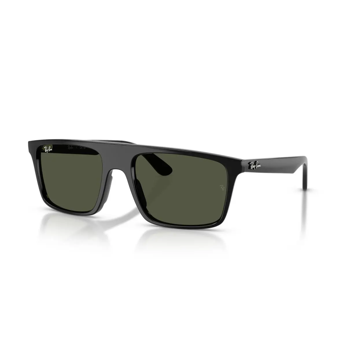 Ray-ban RB2222 Polished Black/green 57 mm Sunglasses RB2222 901/31 57-20 by Ray-Ban