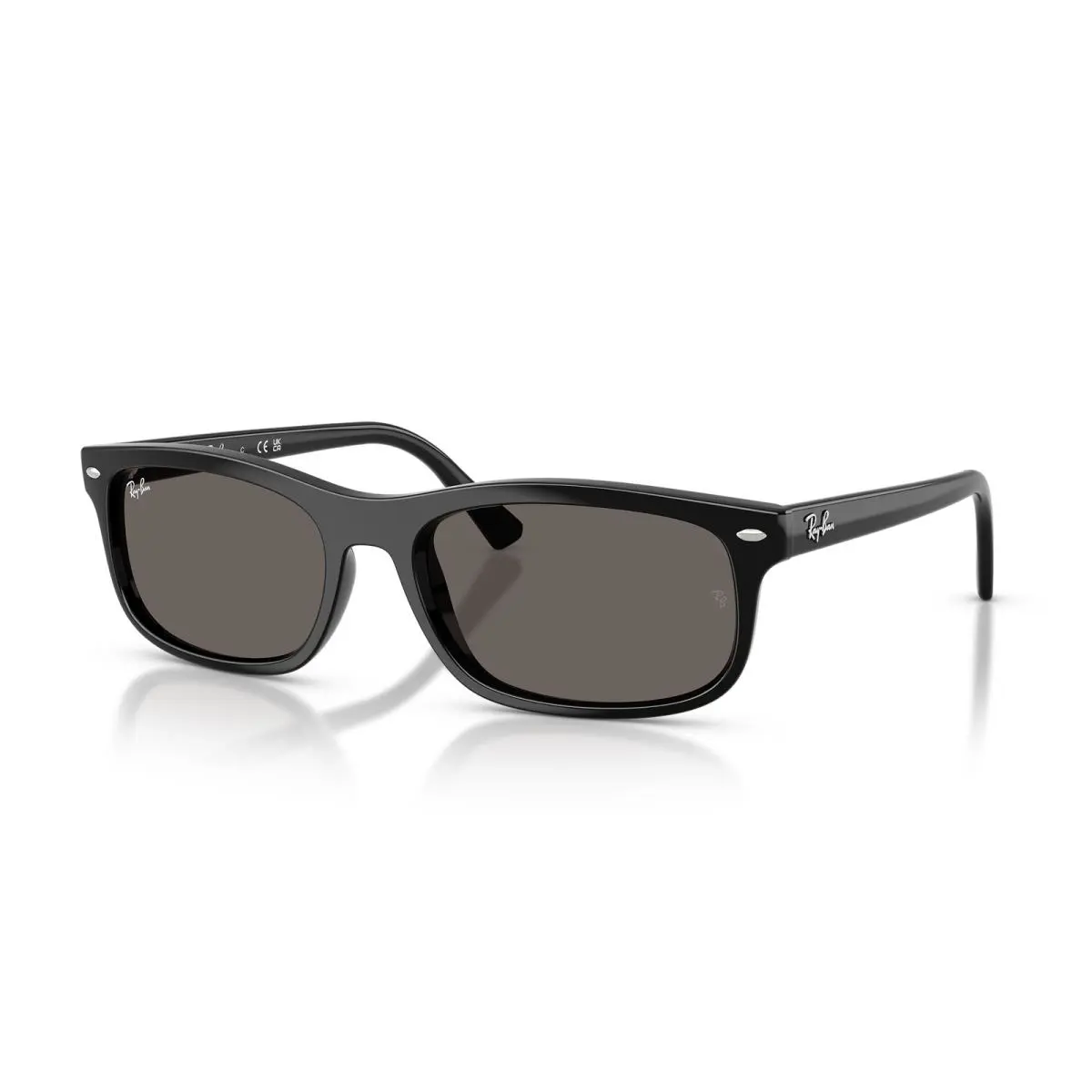 Ray-ban RB2224 Polished Black/dark Grey 57 mm Sunglasses RB2224 901/B1 57-20 by Ray-Ban