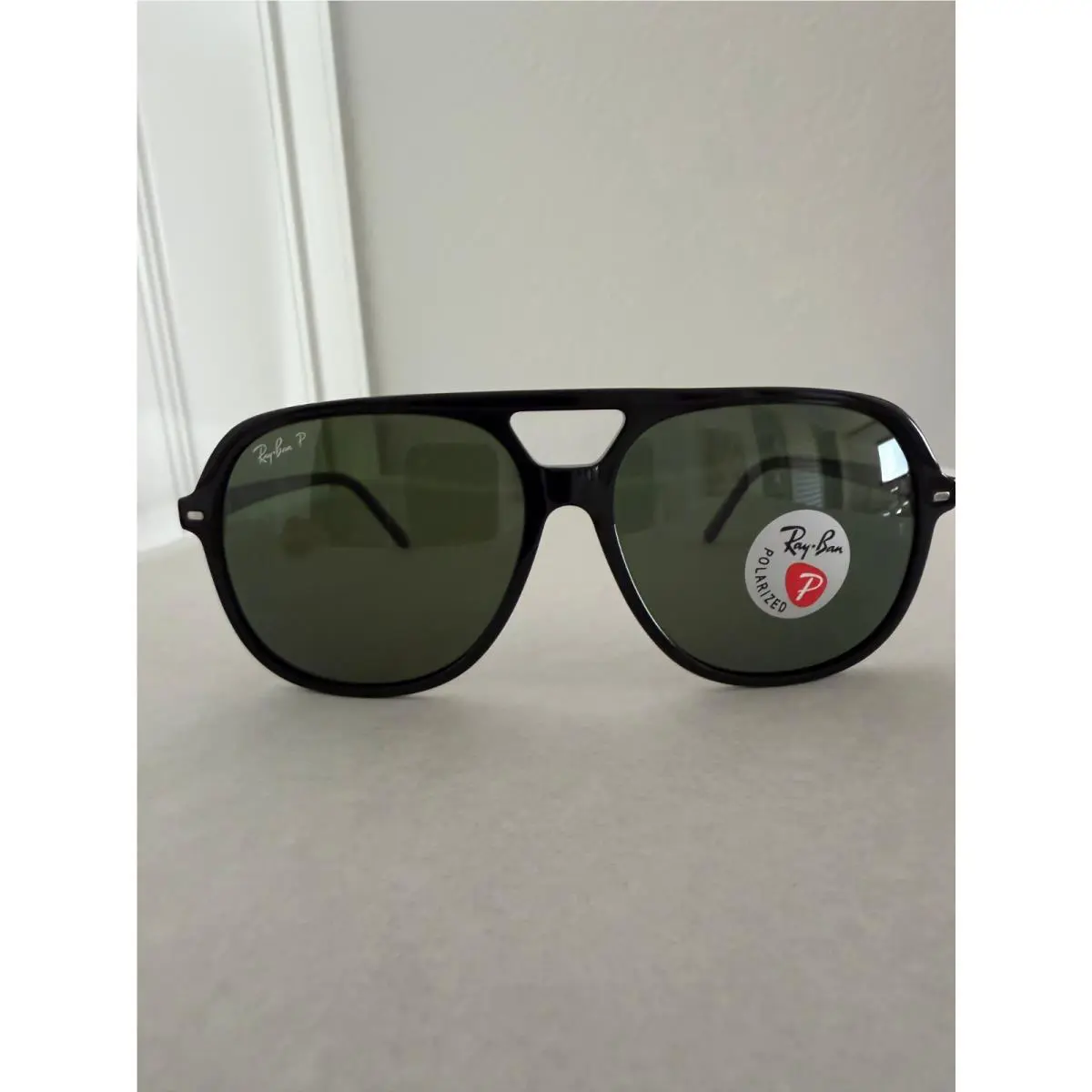 Ray-ban Sunglasses Bill Black Aviator RB2198 901/58 60-14 145 3P Italy Polarized