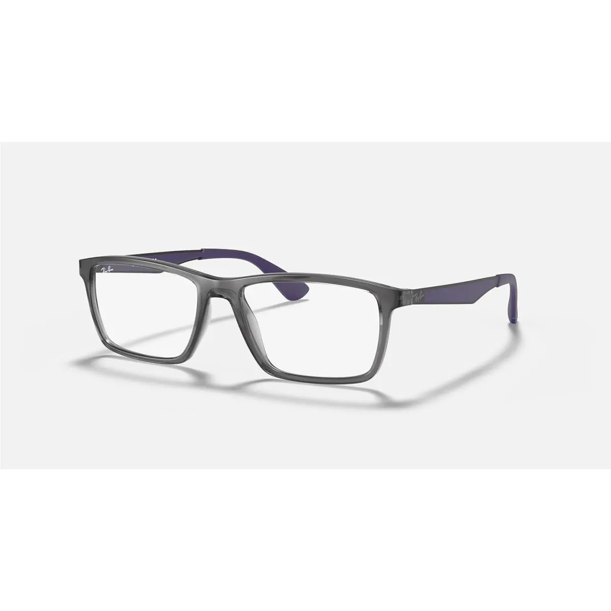 Ray Ban RX7056 5814 Polished Transparent Grey 53/17/145 Eyeglasses