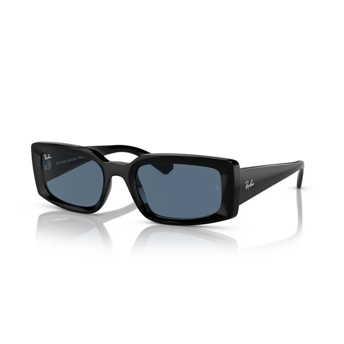 Ray-ban Kiliane Bio-based Black/dark Blue 54 mm Sunglasses RB4395 667780 54-21 by Ray-Ban