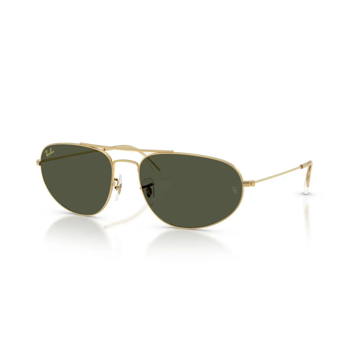 Ray-ban Explorer IV Legend Gold/green 62 mm Sunglasses RB3945 919631 62-18 - Frame: Oro Legend, Lens: Green