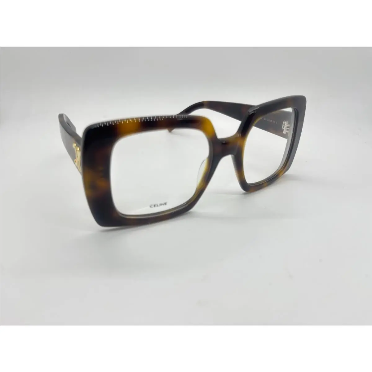 Celine CL50121I 053 Havana Eyeglasses 51-20-135mm Comes W/full Set