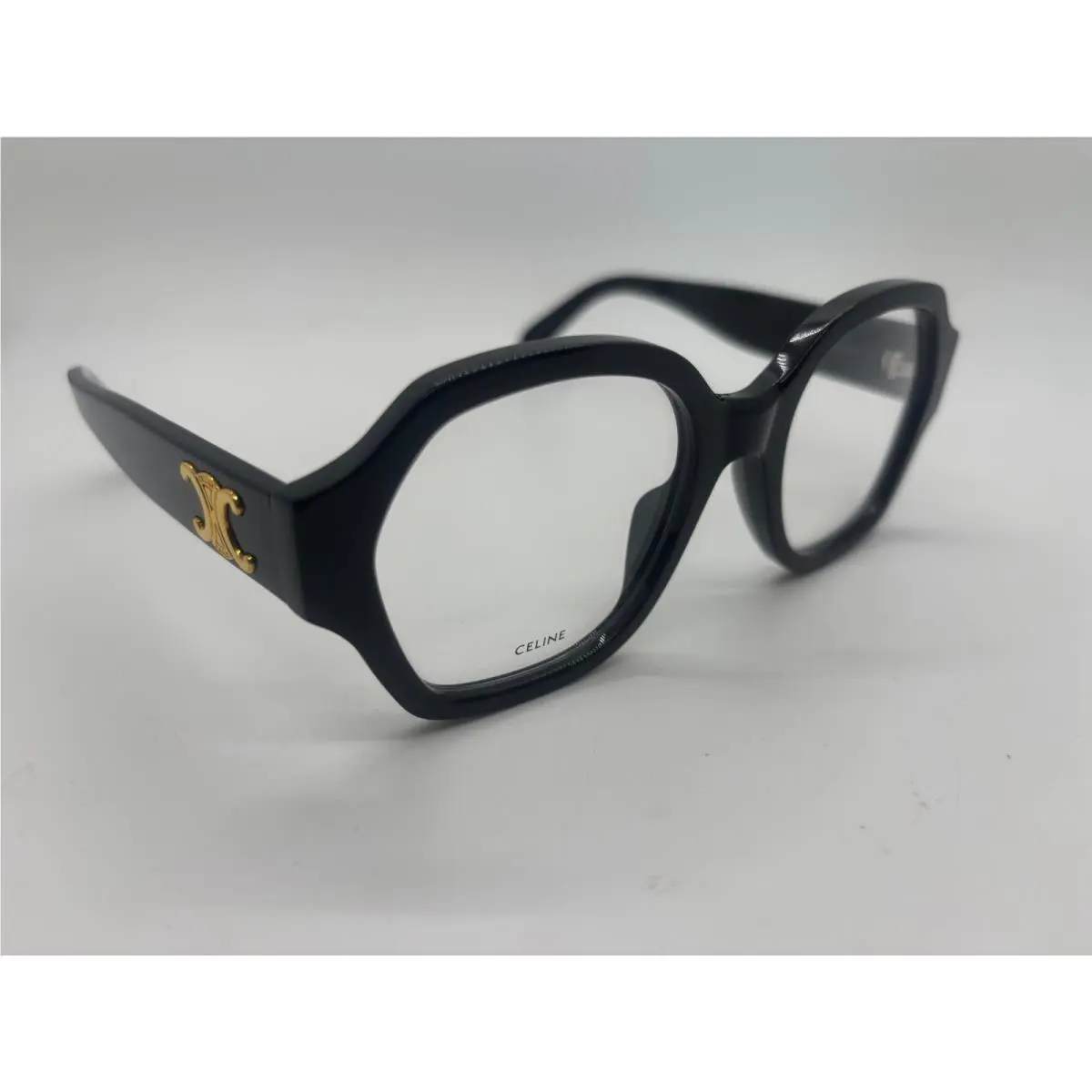 Celine 001 52 Black Eyeglasses 52-20-140mm Comes W/full Set