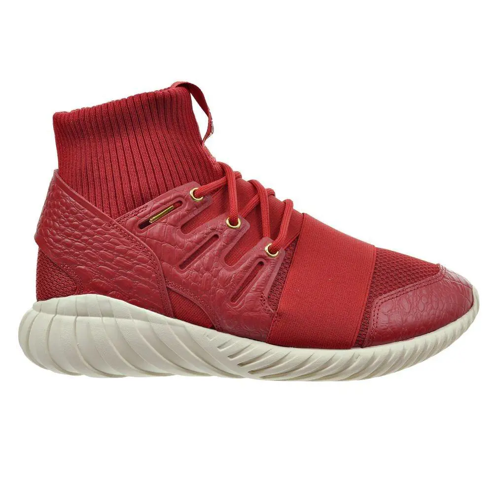 Adidas Tubular Doom Cny Men`s Shoes Power Red/gold Metallic aq2550 - Power Red/Gold Metallic