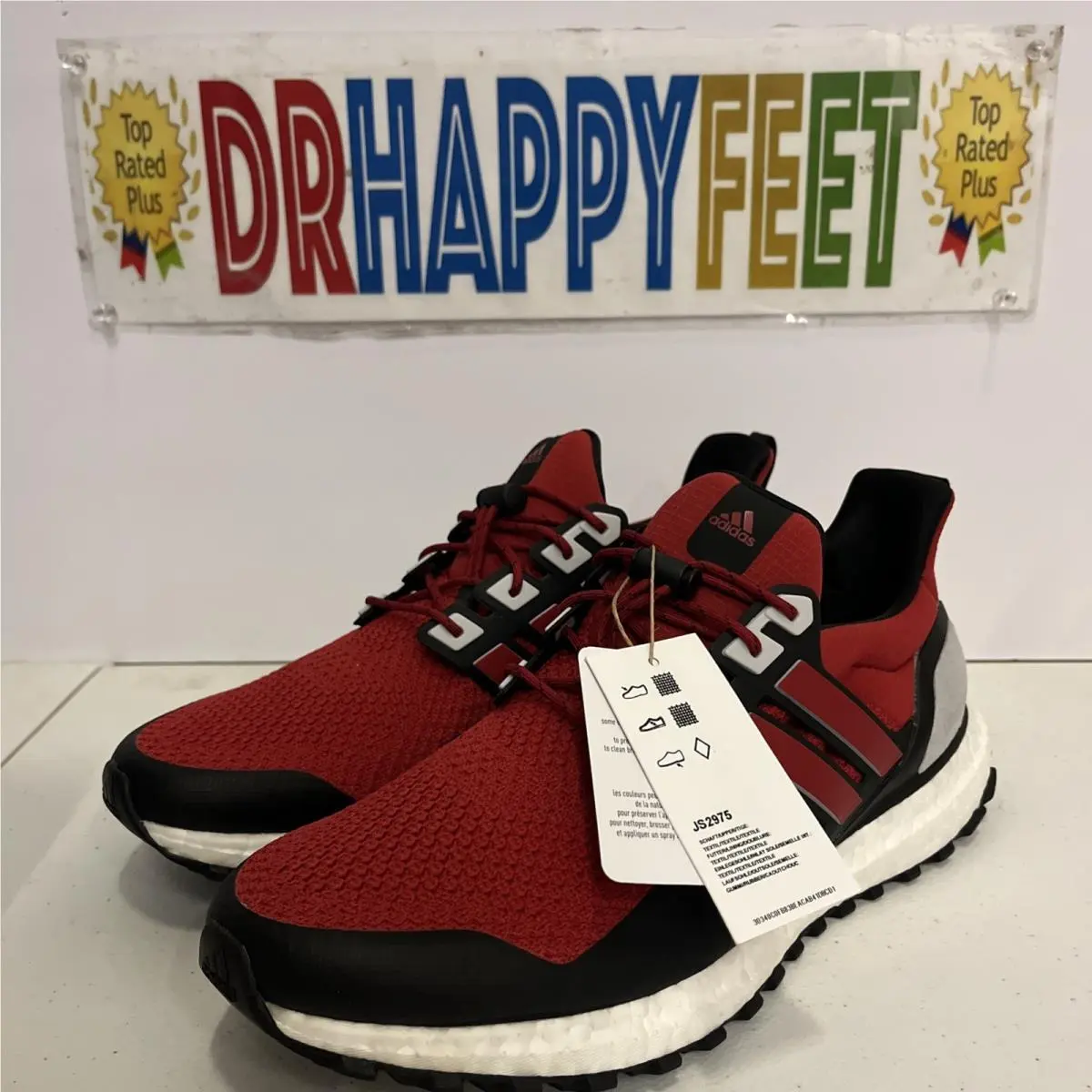 Adidas shoes - adidas UltraBoost 1.0 - UltraBoost - JS2975 - Red 4