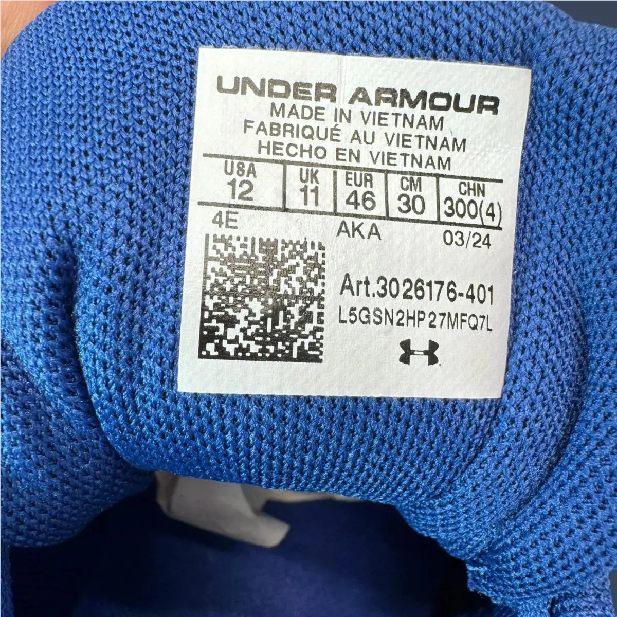 Under Armour shoes - Under Armour Running Shoes Blue 3026176-401 | NO BOX 4