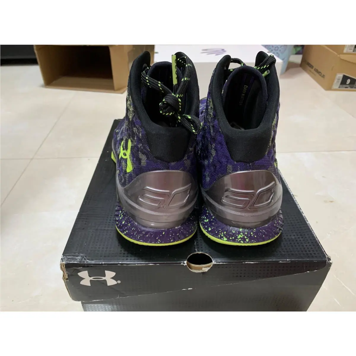 Under Armour shoes - Under Armour Curry 1 - Curry - 1258723-005 - Multicolor 2