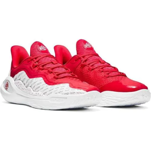Under Armour shoes - Under Armour Curry 11 - Curry - 3027637-100 - White/Red 0